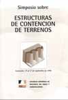 SIMPOSIO SOBRE ESTRUCTURAS DE CONTENCION DE TERRENOS (SANTANDER 1996)